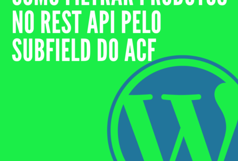 como filtrar produtos no rest api pelo subfield do acf